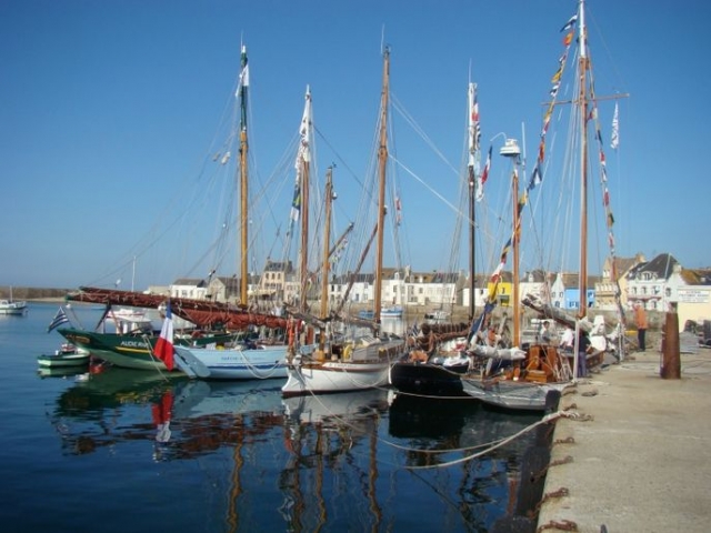 La flotte de bateaux de peche